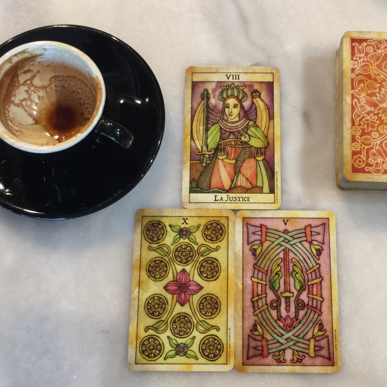 Traditional Ottoman & Tarot Card Double-Reading